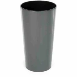 SIENA GARDEN Lille Pflanzgefäß Lille, Anthrazit Hochglanzoptik, Ø30x57 Cm -Siena Garden aa1a3157 82d6 40b1 af0e 1b1dbac7a52a 2