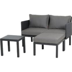 SIENA GARDEN Cosmo Lounge Set, 3 Tlg. M29399