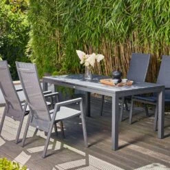 SIENA GARDEN Savona Tex SET 4xSt+A-Ti -Siena Garden bc570f64 aa65 4c99 b366 ac94885c2a00