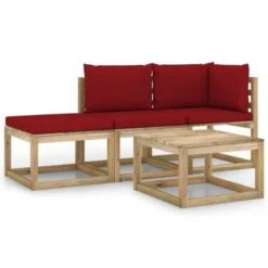 SIENA GARDEN Amea Lounge-Set Amea 4-teilig -Siena Garden bdbc8b79 f947 4f43 9be0 8910f41f128a