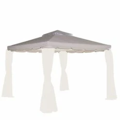 SIENA GARDEN Dubai Dachbezug Natur Zu Dubai Pavillon 3x3 Meter, -Siena Garden be8e6074 2650 4ce5 865c c4f5c6d7ff91