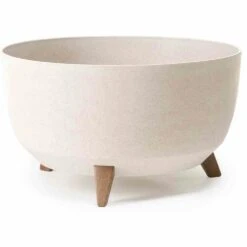 ECO Pflanzgefäß OSLO Beige 47 Cm