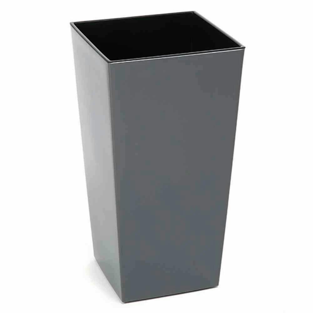 SIENA GARDEN Lyon Pflanzgefäß Lyon, Anthrazit Hochglanzoptik, 40x40x75 Cm 5 SIENA GARDEN Lyon Pflanzgefäß Lyon, Anthrazit Hochglanzoptik, 40x40x75 Cm – Bild 5