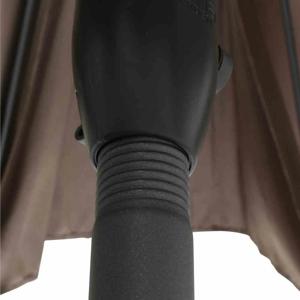 SIENA GARDEN Isa Mittelstockschirm Anthrazit/stone Ø300 Cm M32093 6 SIENA GARDEN Isa Mittelstockschirm Anthrazit/stone Ø300 Cm M32093 – Bild 6