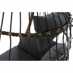 SIENA GARDEN Salerno Salerno Hängekorb, Schwarz / Natur -Siena Garden c6968b0f 8bc5 4ecd b60d dc8696b08f2e