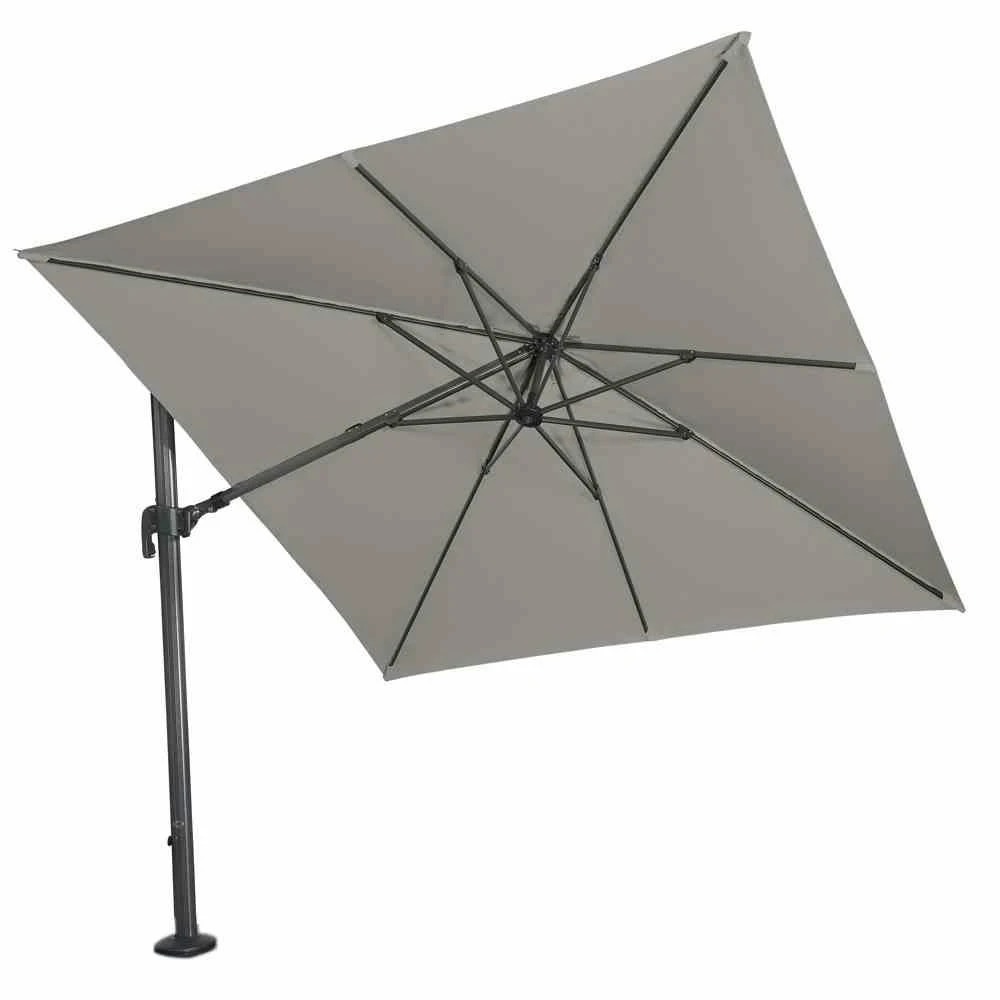 SIENA GARDEN Cirrus Cirrus Ampelschirm Anthrazit/grau Meliert 300x400cm 5 SIENA GARDEN Cirrus Cirrus Ampelschirm Anthrazit/grau Meliert 300x400cm – Bild 5