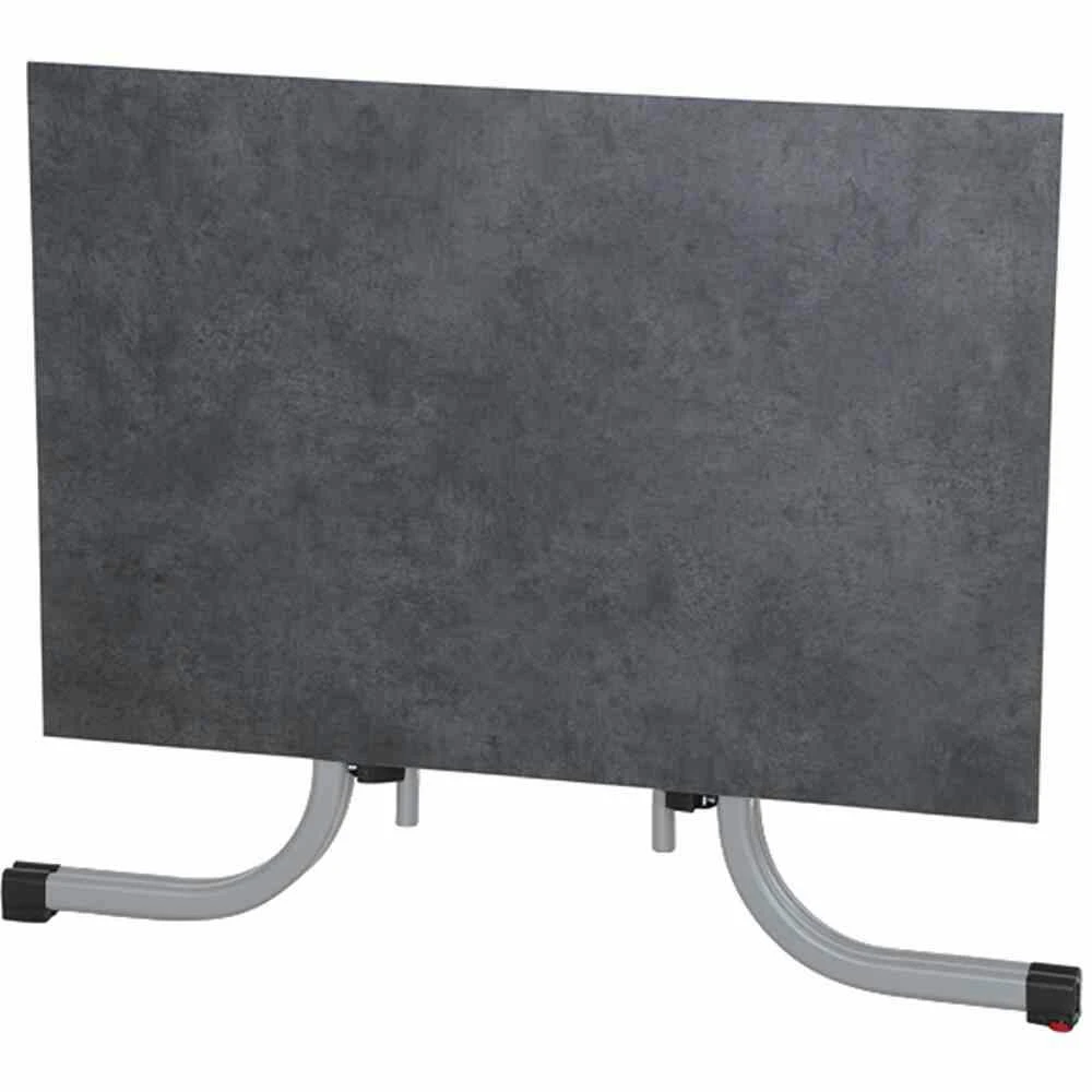SIENA GARDEN Sola Sola Klapptisch 120x80 Cm, Silber 7 SIENA GARDEN Sola Sola Klapptisch 120x80 Cm, Silber – Bild 7
