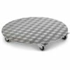SIENA GARDEN Pflanzenroller Alu Pflanzenroller Alu, Ø30 Cm, Silber