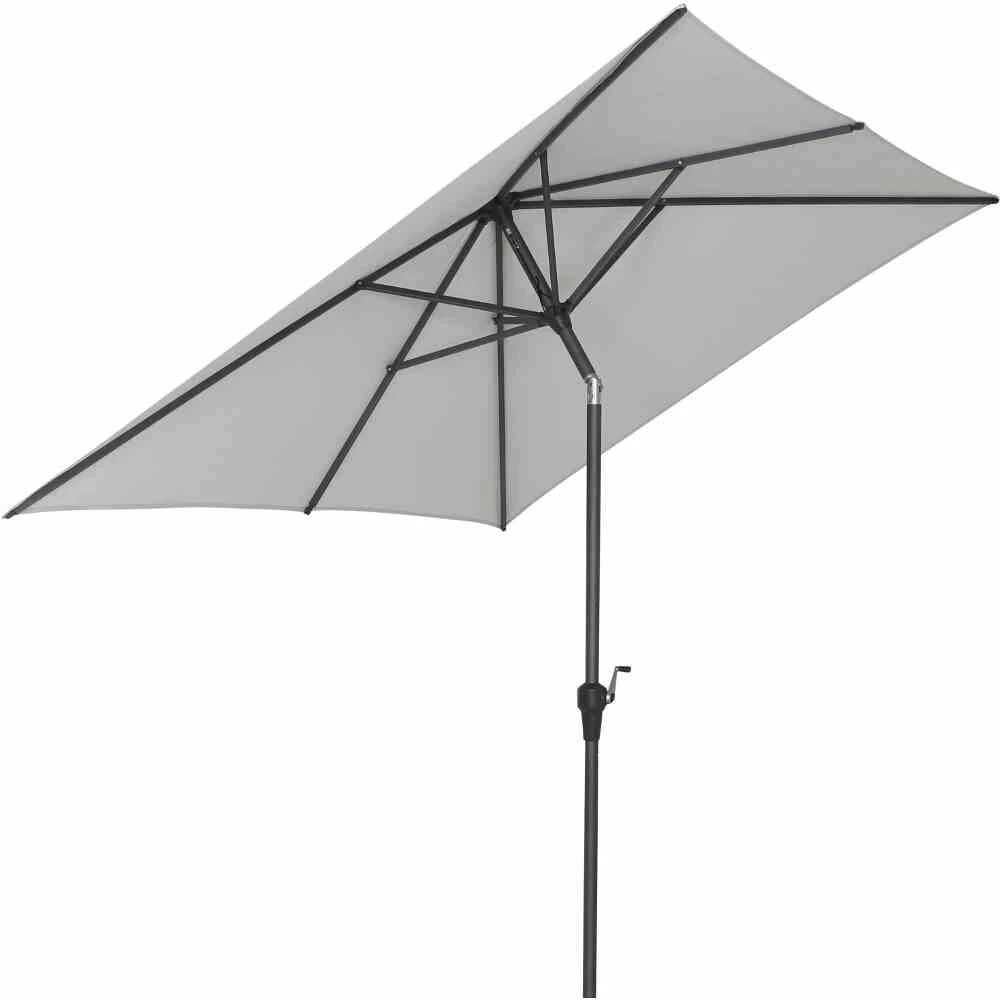 SIENA GARDEN Avio Avio Mittelstockschirm Anthrazit/olive 250x200cm 4 SIENA GARDEN Avio Avio Mittelstockschirm Anthrazit/olive 250x200cm – Bild 4