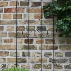 SIENA GARDEN Lilie Rankgitter Lilie, Metall Dunkelgrau, Unterverzinkt -Siena Garden cd2c934a 2158 454f bbf8 3346f7585b83