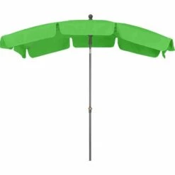 SIENA GARDEN Tropico Tropico Mittelstockschirm Anthrazit/limette 210x140cm