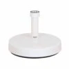 SIENA GARDEN 25 Kg Kunststoff Befüllbar Schirmständer Fill Foot 25kg, Weiß