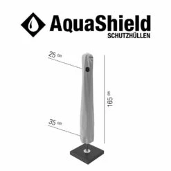 SIENA GARDEN AquaShield AquaShield Schirmhülle 25/35xH165 Cm -Siena Garden cfb03302 9e29 49fd a69d 60620d58c21e