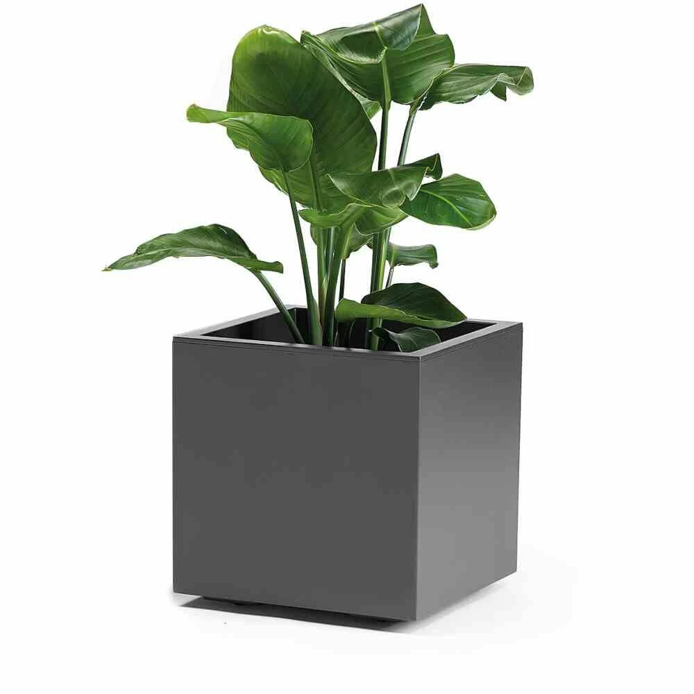 SIENA GARDEN ECO Gefäß OSLO Grau 40 Cm M82586 6 SIENA GARDEN ECO Gefäß OSLO Grau 40 Cm M82586 – Bild 6