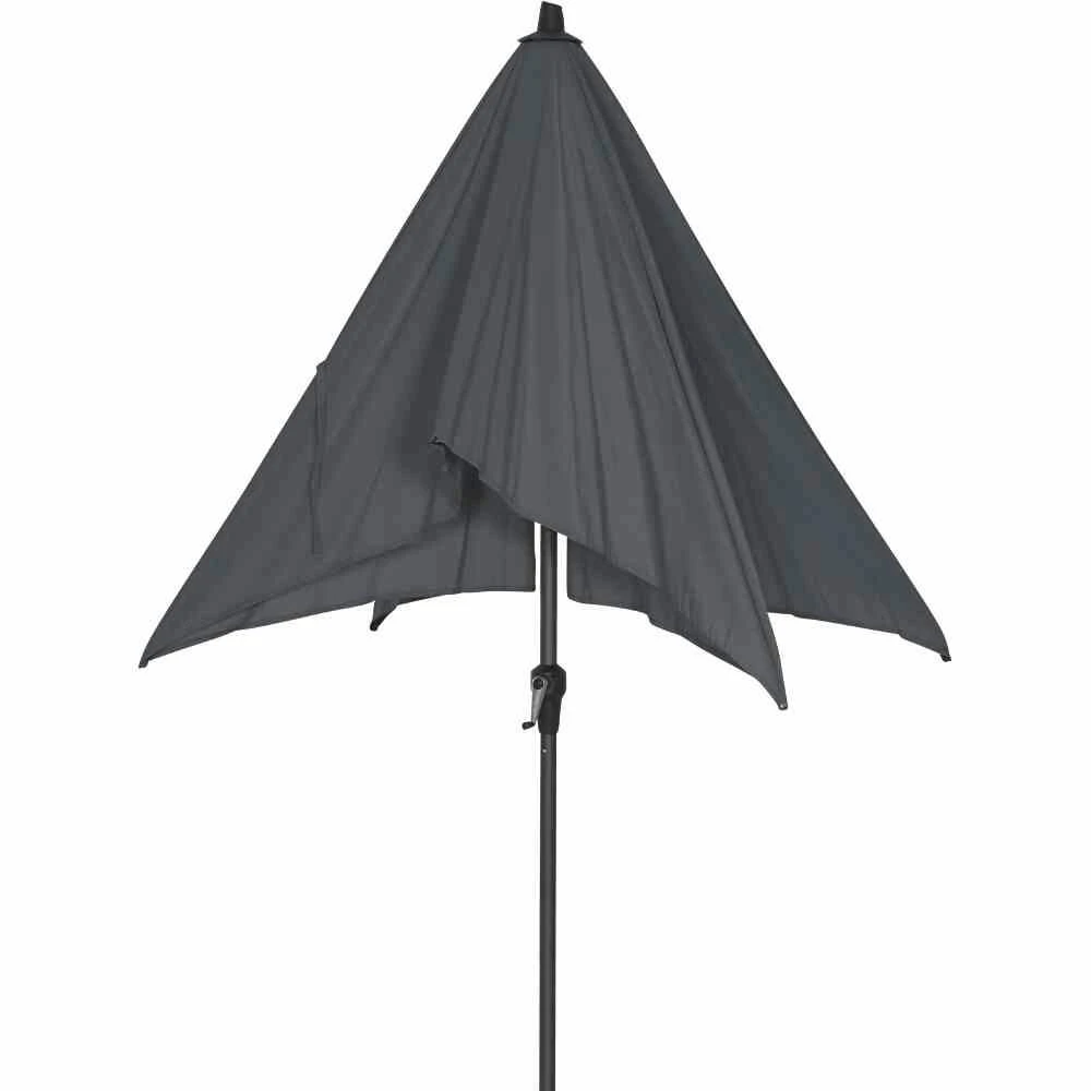 SIENA GARDEN Avio Avio Mittelstockschirm Anthrazit/anthrazit 250x200cm, Gestell Alu Anthrazit, 7 SIENA GARDEN Avio Avio Mittelstockschirm Anthrazit/anthrazit 250x200cm, Gestell Alu Anthrazit, – Bild 7