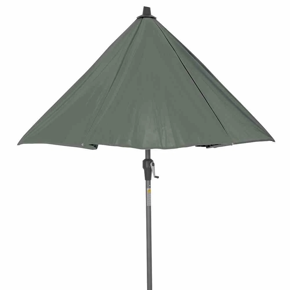 SIENA GARDEN Avio Avio Mittelstockschirm Anthrazit/olive Ø 250cm 7 SIENA GARDEN Avio Avio Mittelstockschirm Anthrazit/olive Ø 250cm – Bild 7