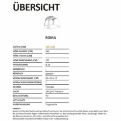 SIENA GARDEN Roma Roma Eventzelt 320x320 Cm, Weiß 12 SIENA GARDEN Roma Roma Eventzelt 320x320 Cm, Weiß -Siena Garden d8479f09 4f86 4e3e bc4e 12ac8ef87f09