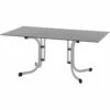 SIENA GARDEN Sola Sola Klapptisch 160x90 Cm, Silber
