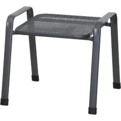 Elda Hocker Matt-anthrazit