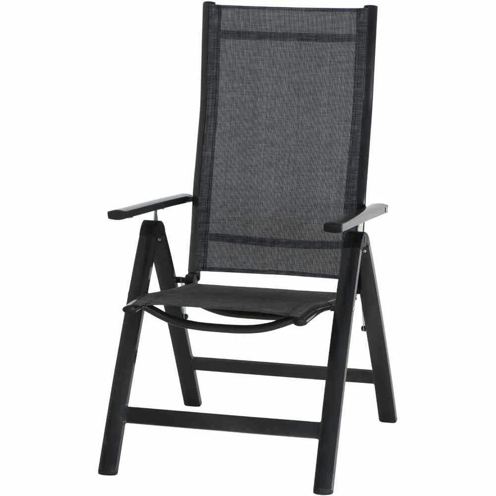 SIENA GARDEN Medira Medira Klappsessel, Anthrazit 1 SIENA GARDEN Medira Medira Klappsessel, Anthrazit