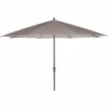 SIENA GARDEN Avio Avio Mittelstockschirm Anthrazit/taupe Ø 350cm