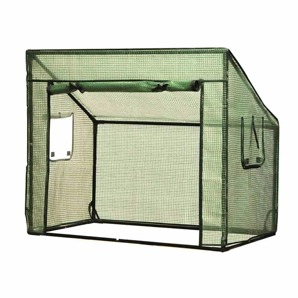 SIENA GARDEN Gewächshaus Gewächshaus 3 Etagen, Maße: 126x70x50cm, Farbe: Grün 2 SIENA GARDEN Gewächshaus Gewächshaus 3 Etagen, Maße: 126x70x50cm, Farbe: Grün – Bild 2