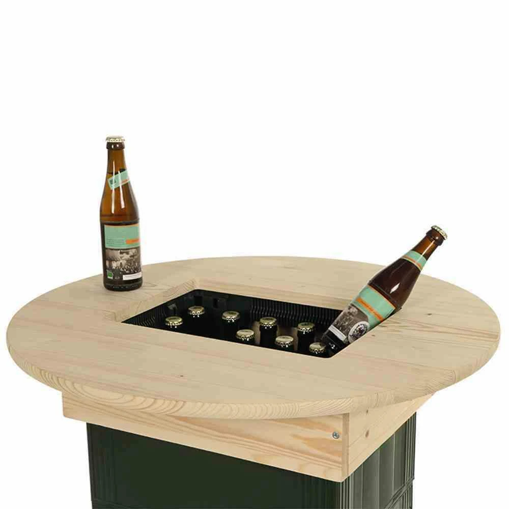 SIENA GARDEN Getränkekisten-Aufsatz Bierkasten-Tischaufsatz, Ø 69x14,5 Cm 6 SIENA GARDEN Getränkekisten-Aufsatz Bierkasten-Tischaufsatz, Ø 69x14,5 Cm – Bild 6