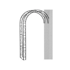 SIENA GARDEN Rosenbogen, Metall Feuerverzinkt -Siena Garden f27cf252 213e 4248 bec2 94035d0111cf