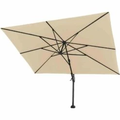 SIENA GARDEN Sunset N+ Sunset N+ Ampelschirm Anthrazit/ecru 350x260cm -Siena Garden f9a3be3f 381d 4173 b7be a1a83e25833d