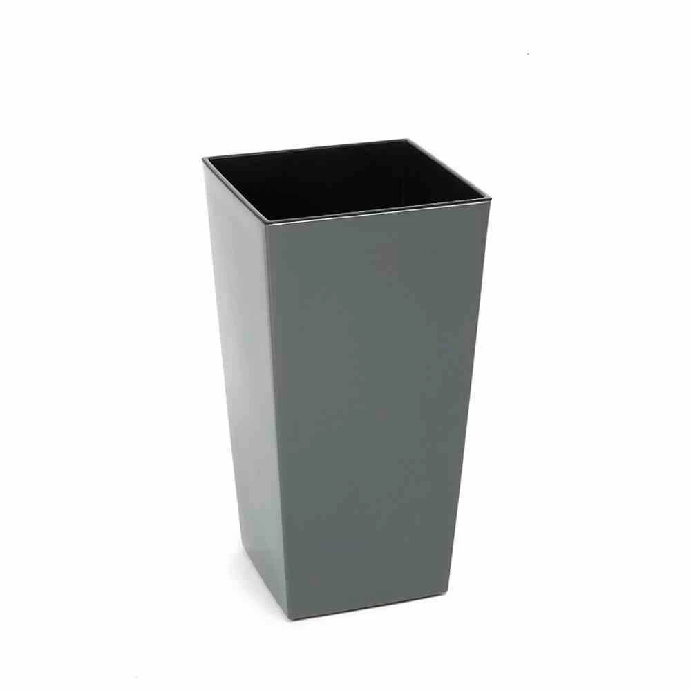 SIENA GARDEN Lyon Pflanzgefäß Lyon, Anthrazit Hochglanzoptik, 30x30x57 Cm 3 SIENA GARDEN Lyon Pflanzgefäß Lyon, Anthrazit Hochglanzoptik, 30x30x57 Cm – Bild 3